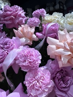 Большая цветочная корзина микс №3