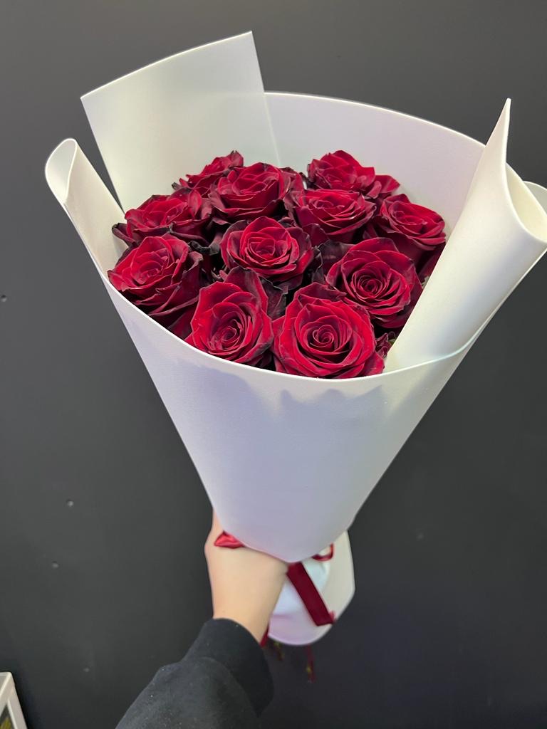 Букет из 11 красных роз №225