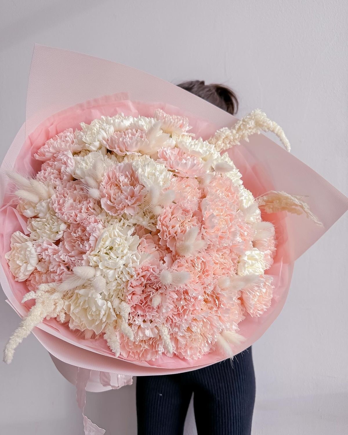 Букет из 51 пушистого диантуса №39