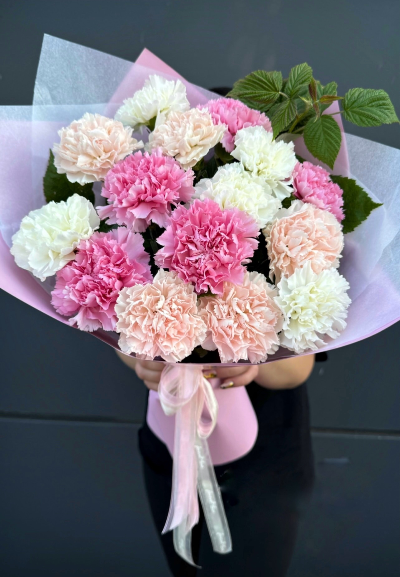 Букет из диантусов №249