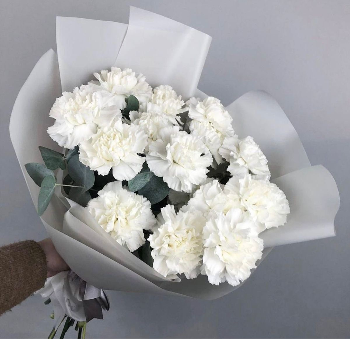 Букет из диантусов №26