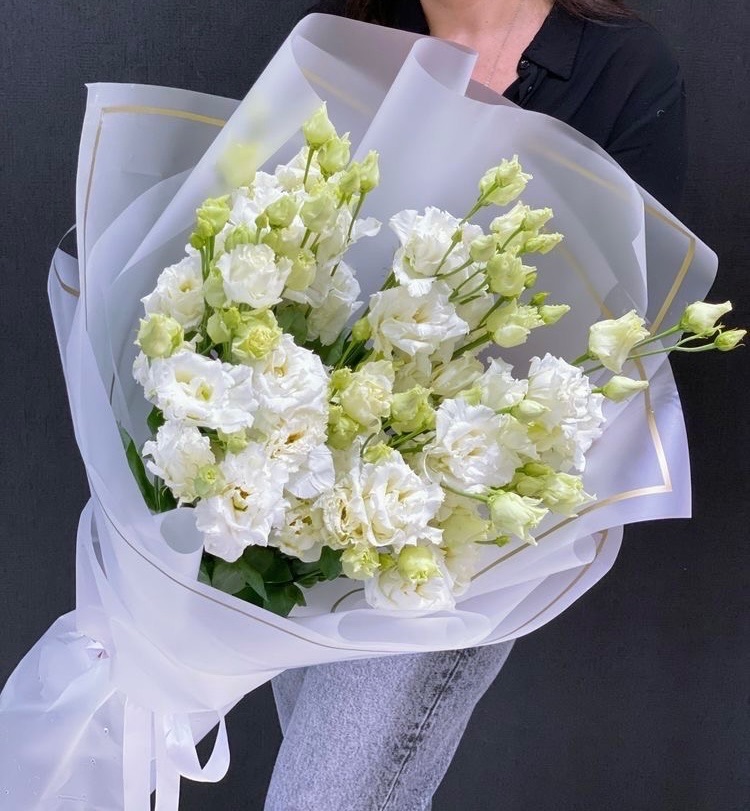 Букет из эустомы №33