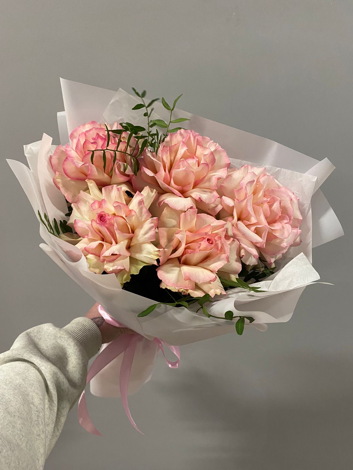 Букет из французских роз №263