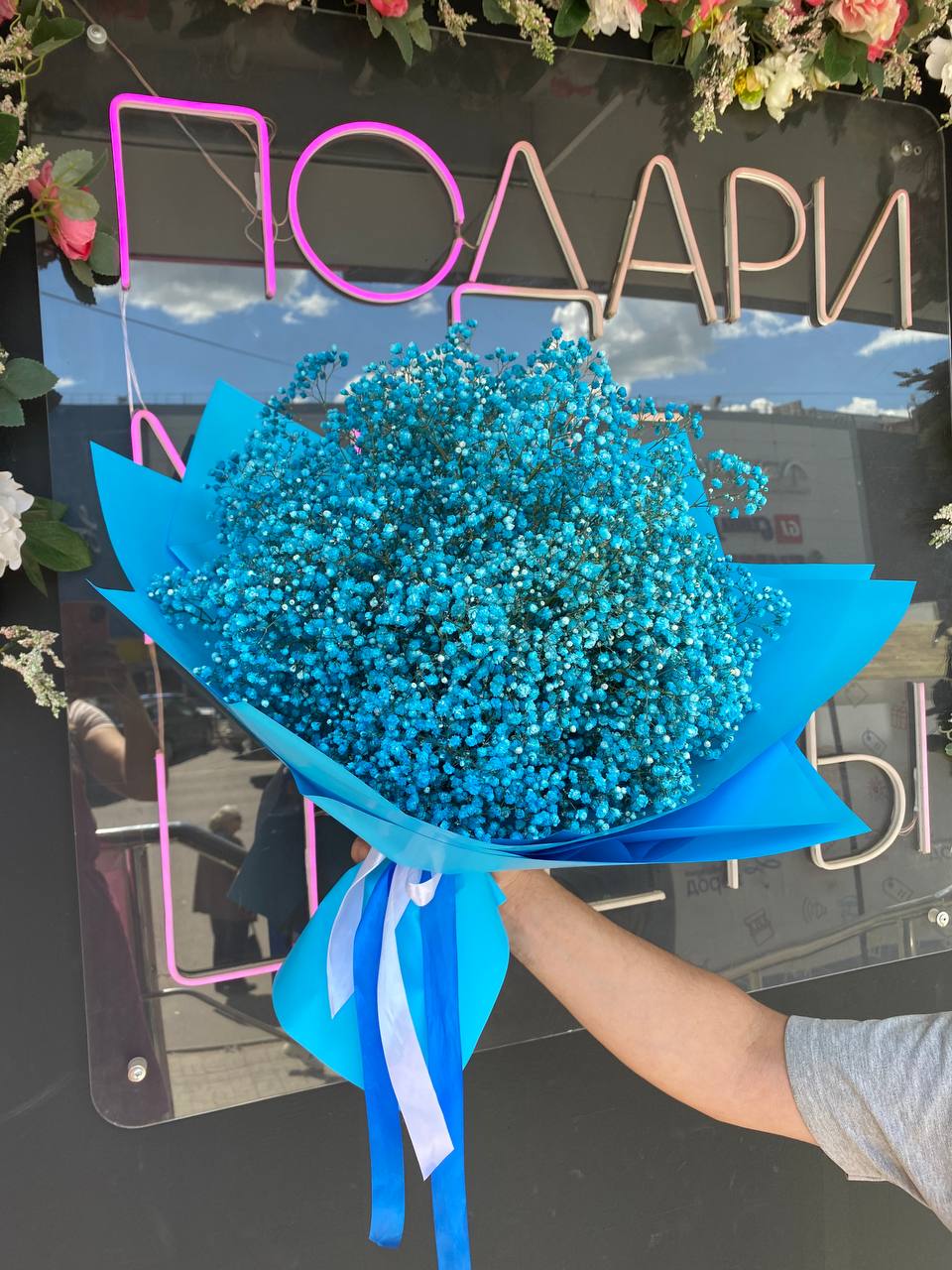 Букет из гипсофилы №78