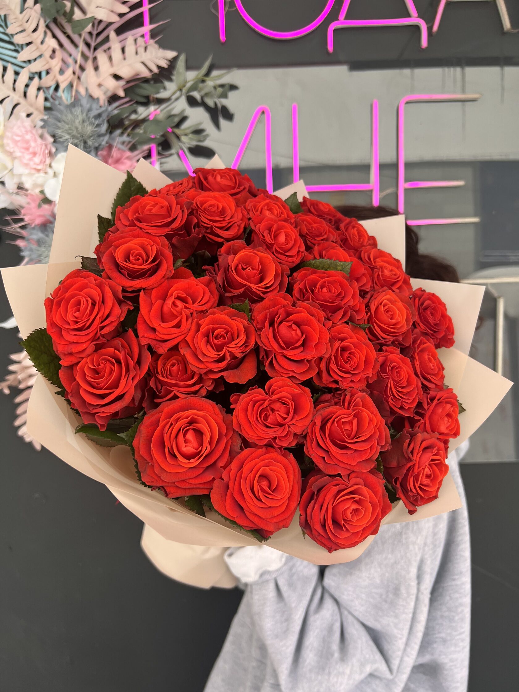 Букет из красныз роз №62