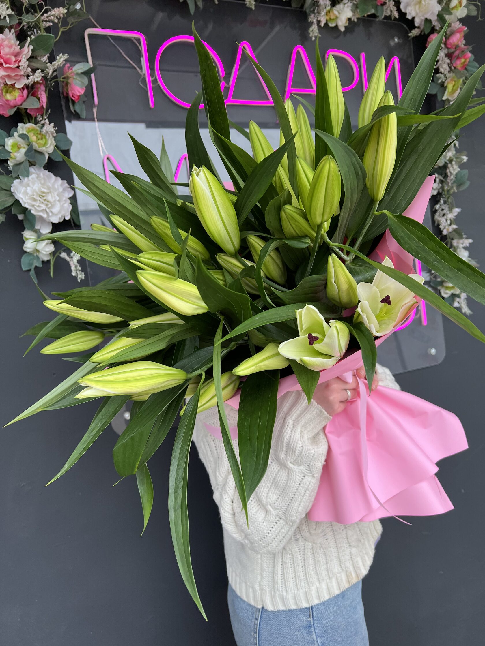 Букет из лилий №69