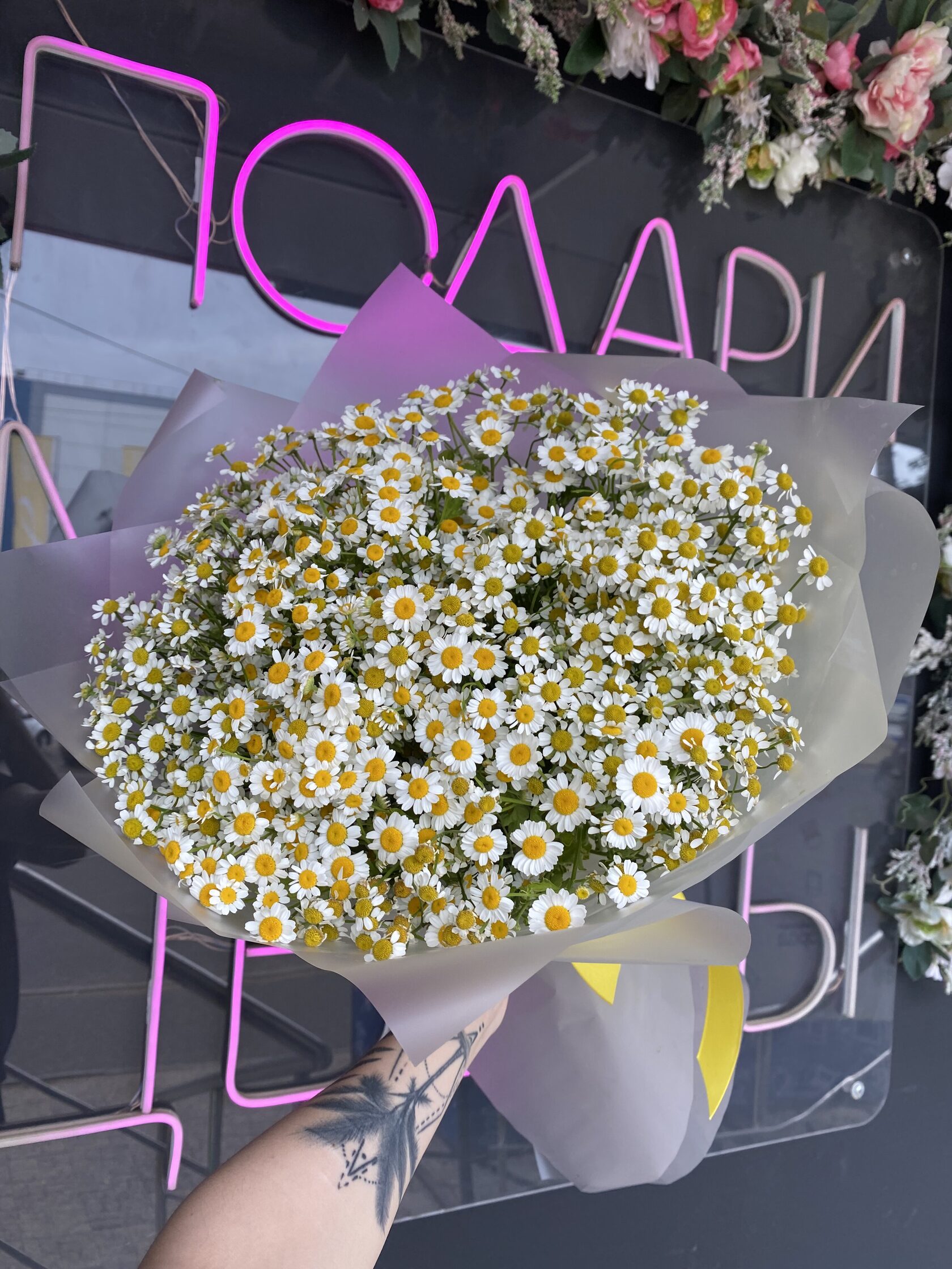 Букет из ромашек №29