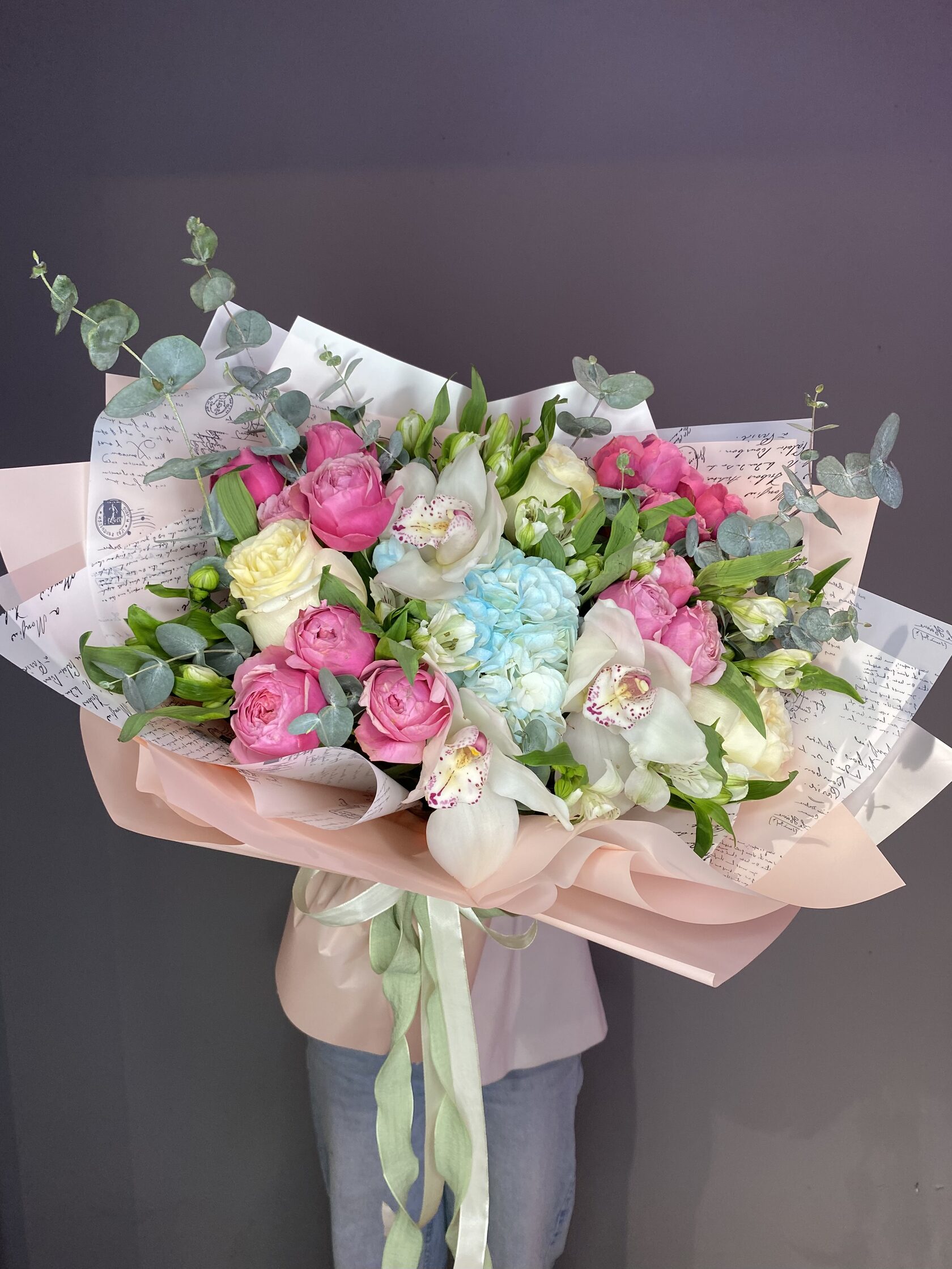 Букет с гортензией №170