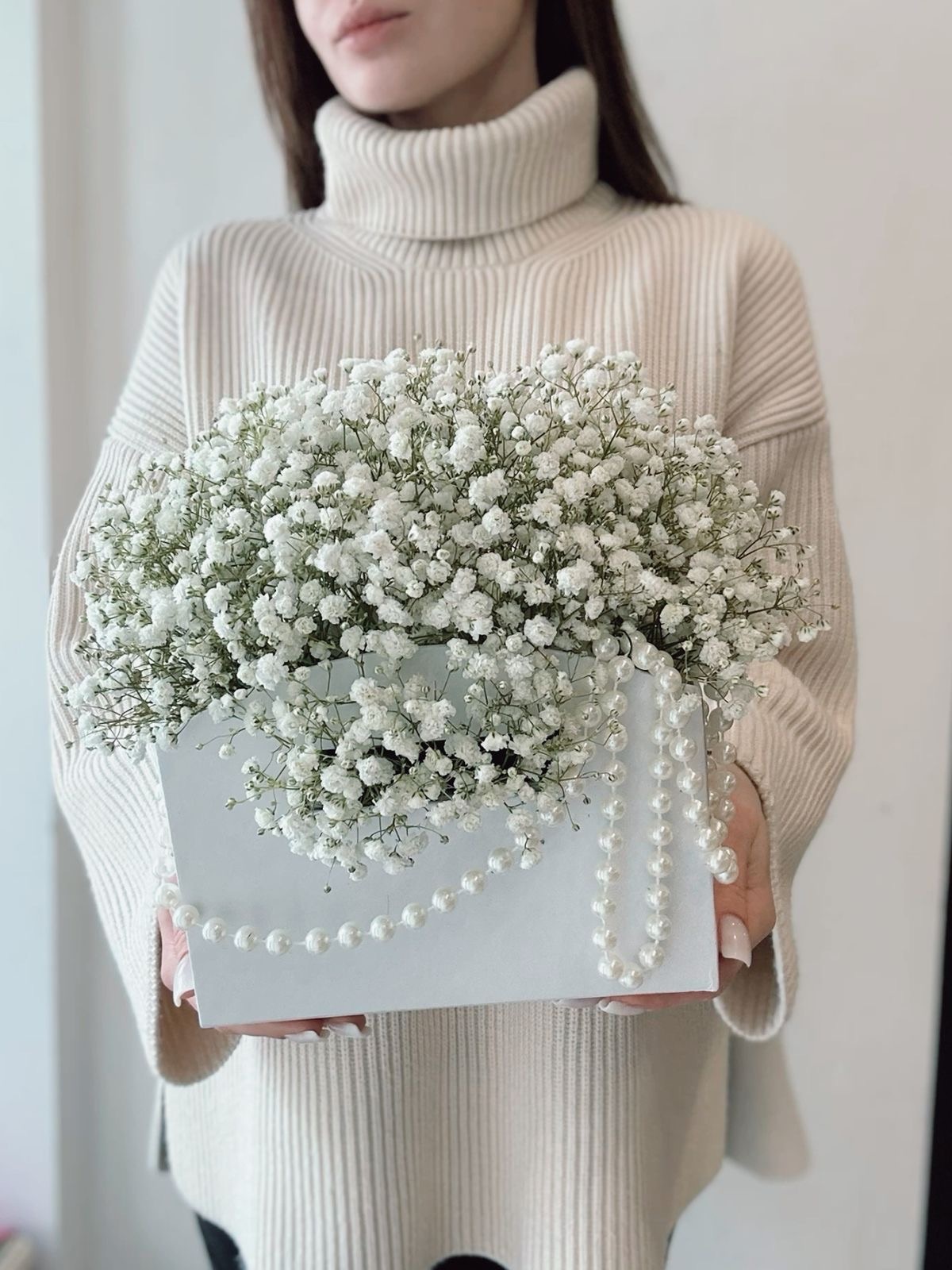 Коробка с гипсофилой №102