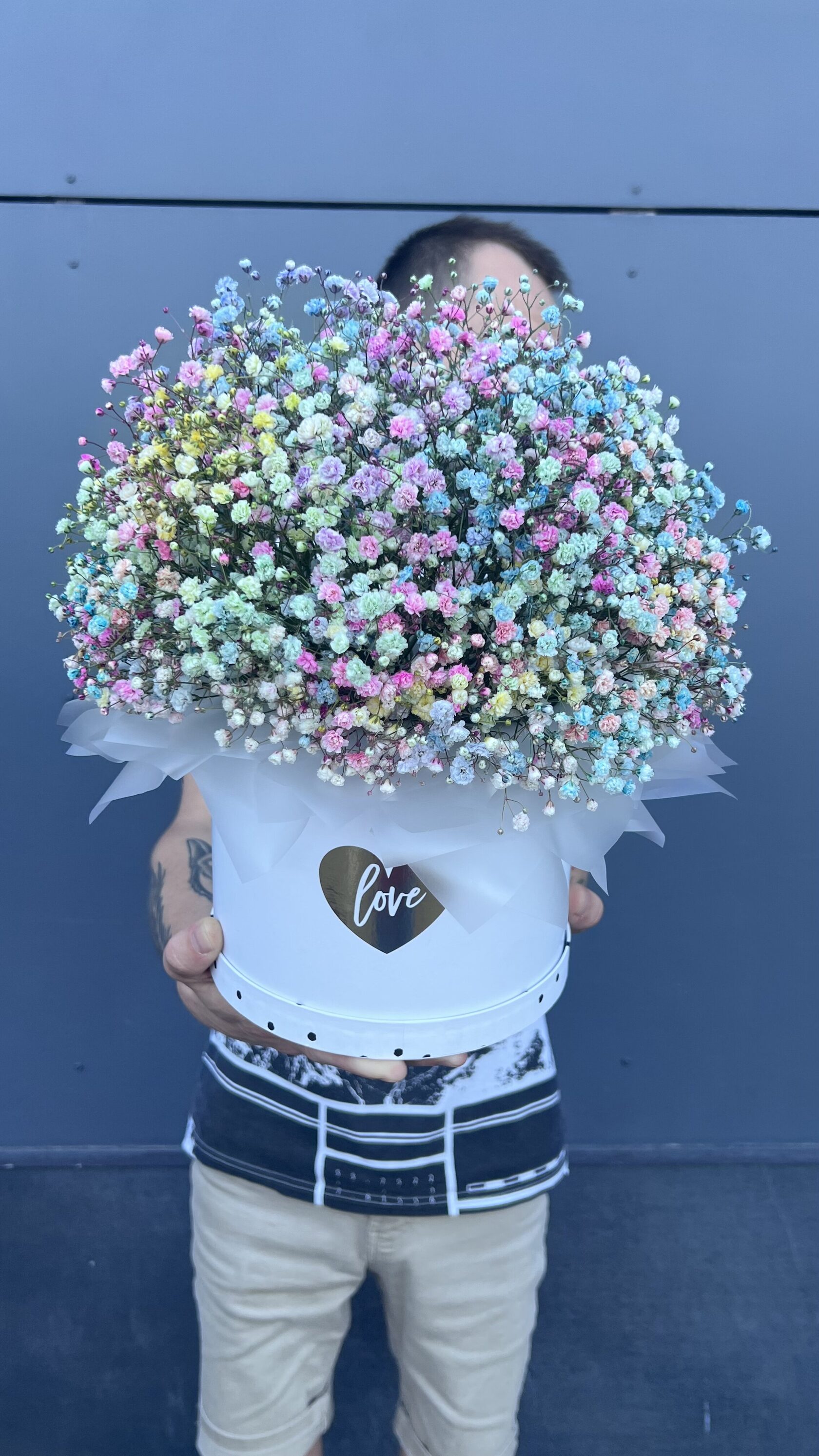 Коробка с гипсофилой №29