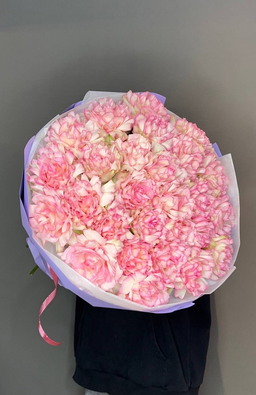 Монобукет из 27 французских роз