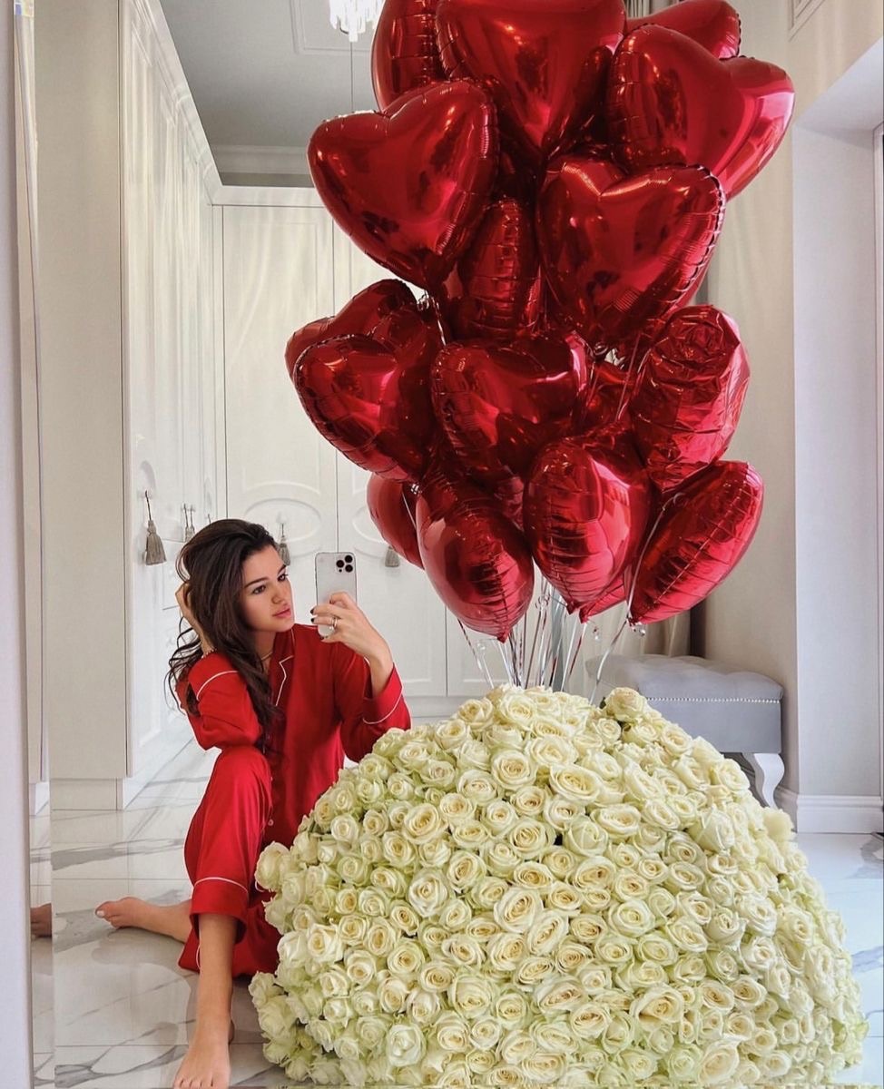 Букет из 201 белой розы №102