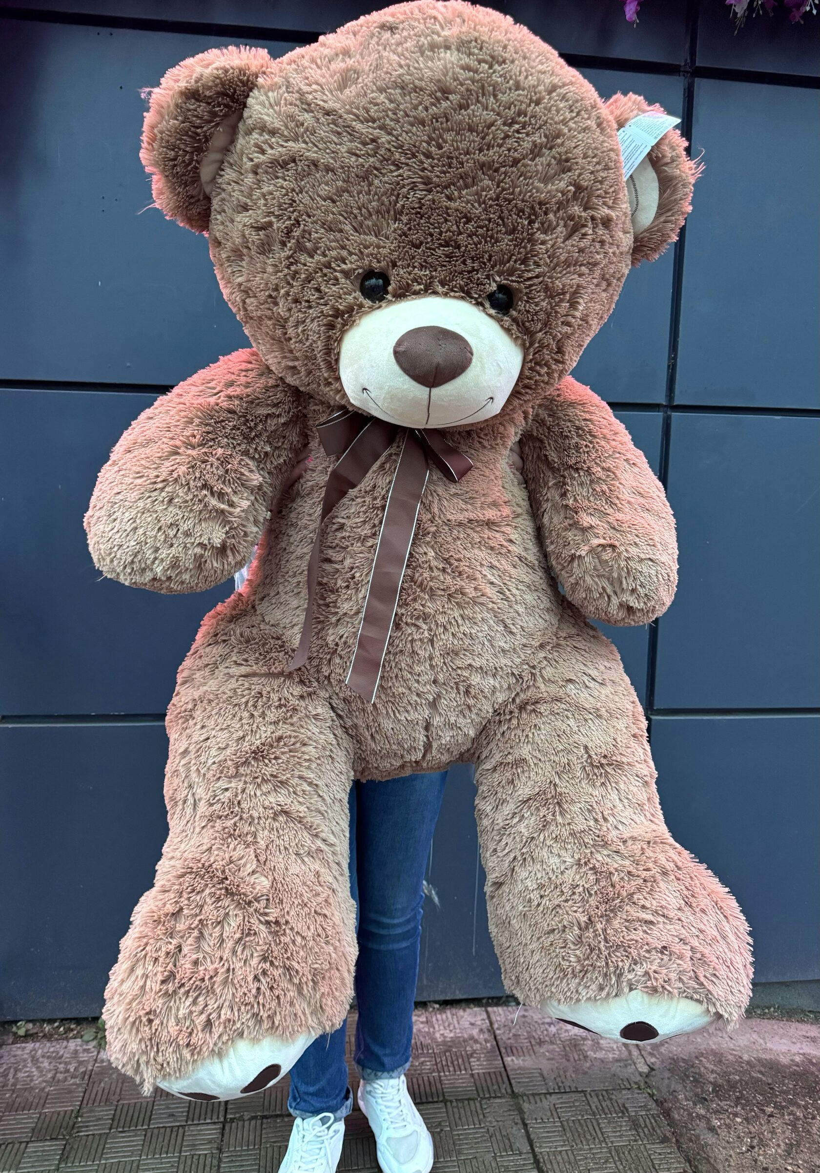 Мягкая игрушка медведь коричневый150 см №2