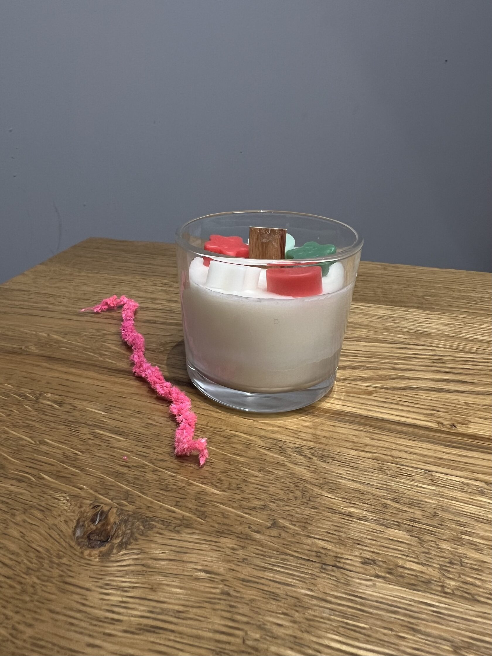 Свеча со вкусом яблока и корицы №6