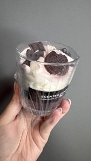 Свеча со вкусом шоколадного бисквита №5