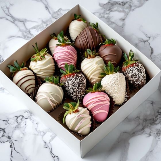 Клубника в шоколаде №1