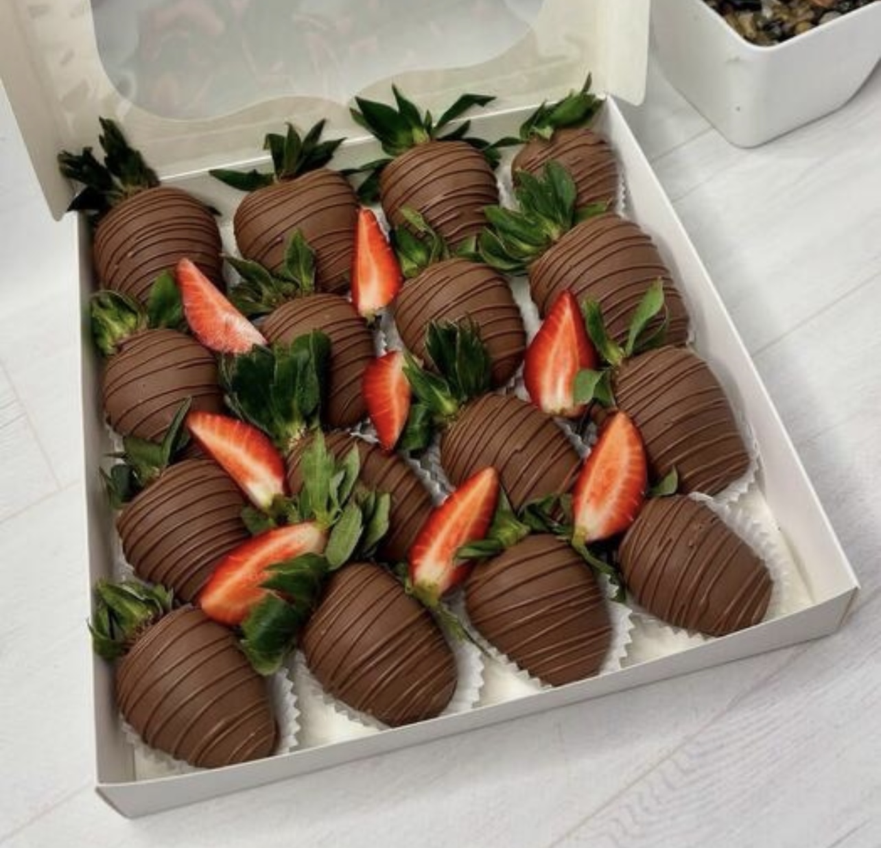 Клубника в шоколаде №4